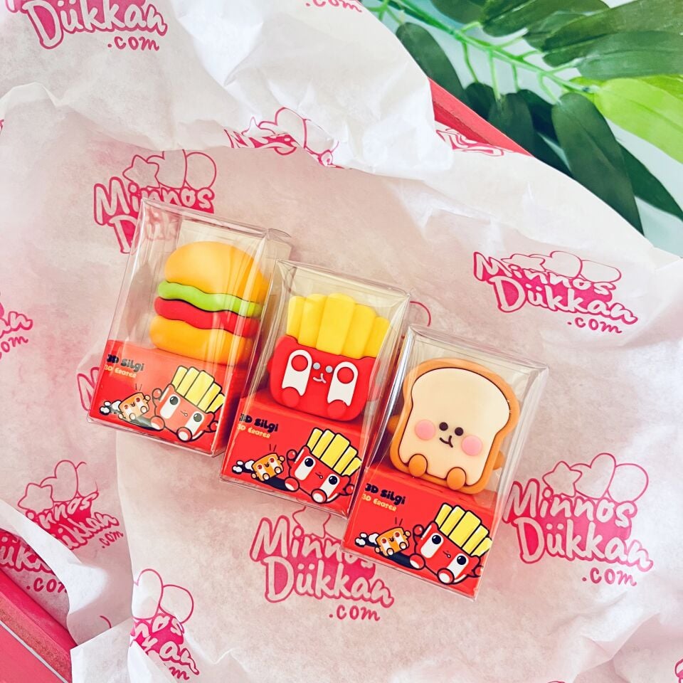 Bubu 3D Silgi Fast Food
