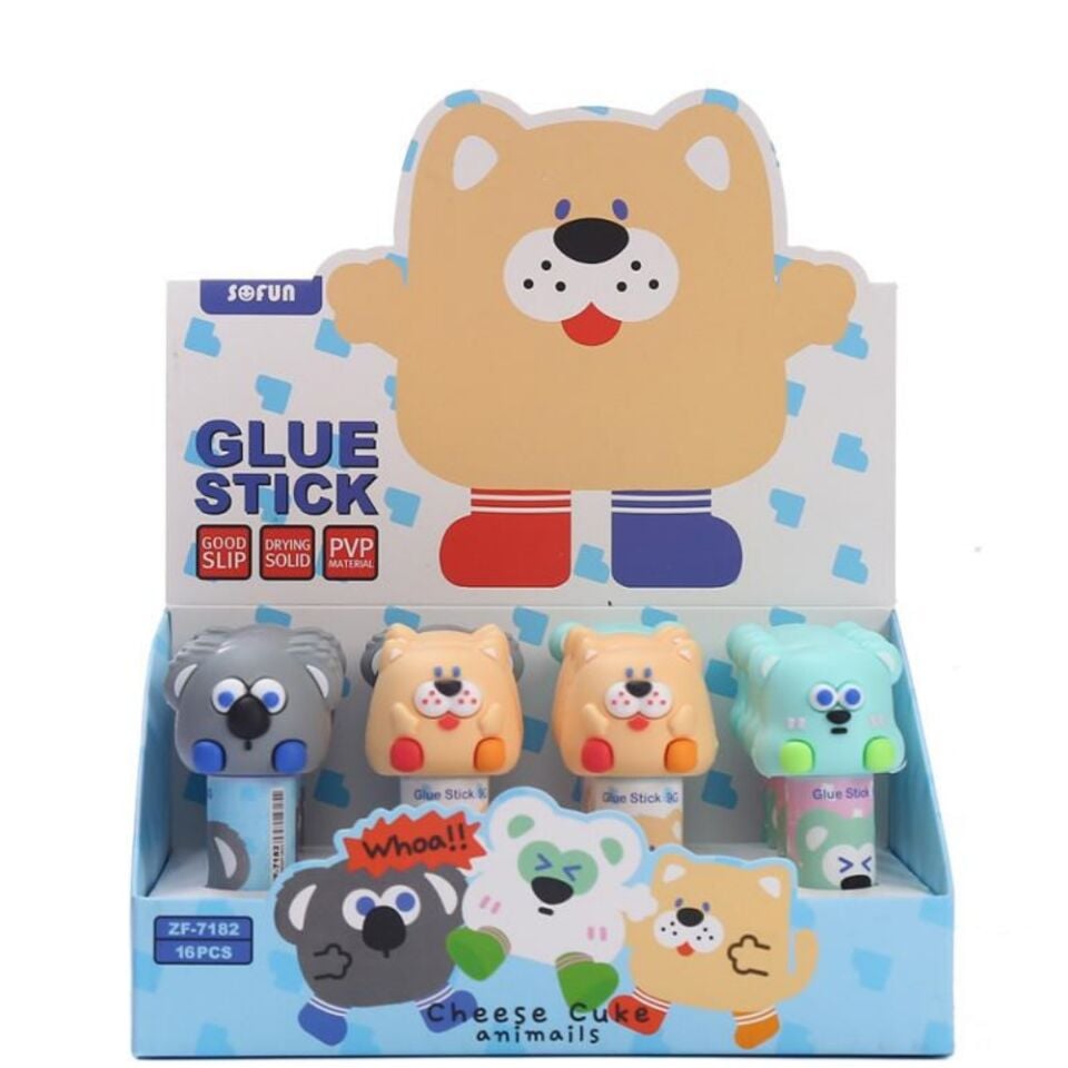 Bubu Şaşkın Hayvanlar Stick Yapıştırıcı 9 Gr