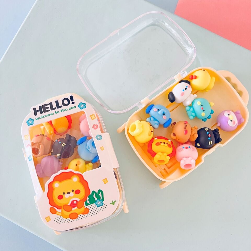 Bubu 3D Silgi Hayvanat Bahçesi Bavulu