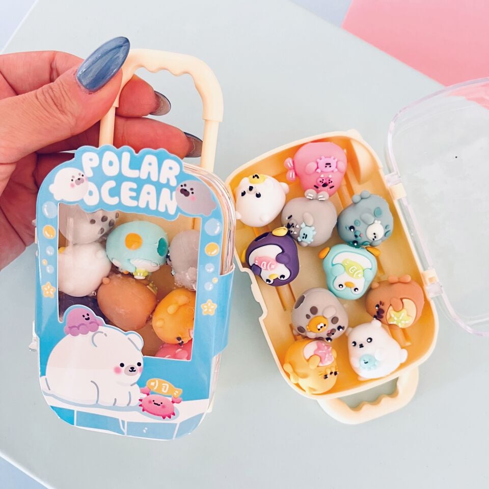 Bubu 3D Silgi Okyanus Bavulu