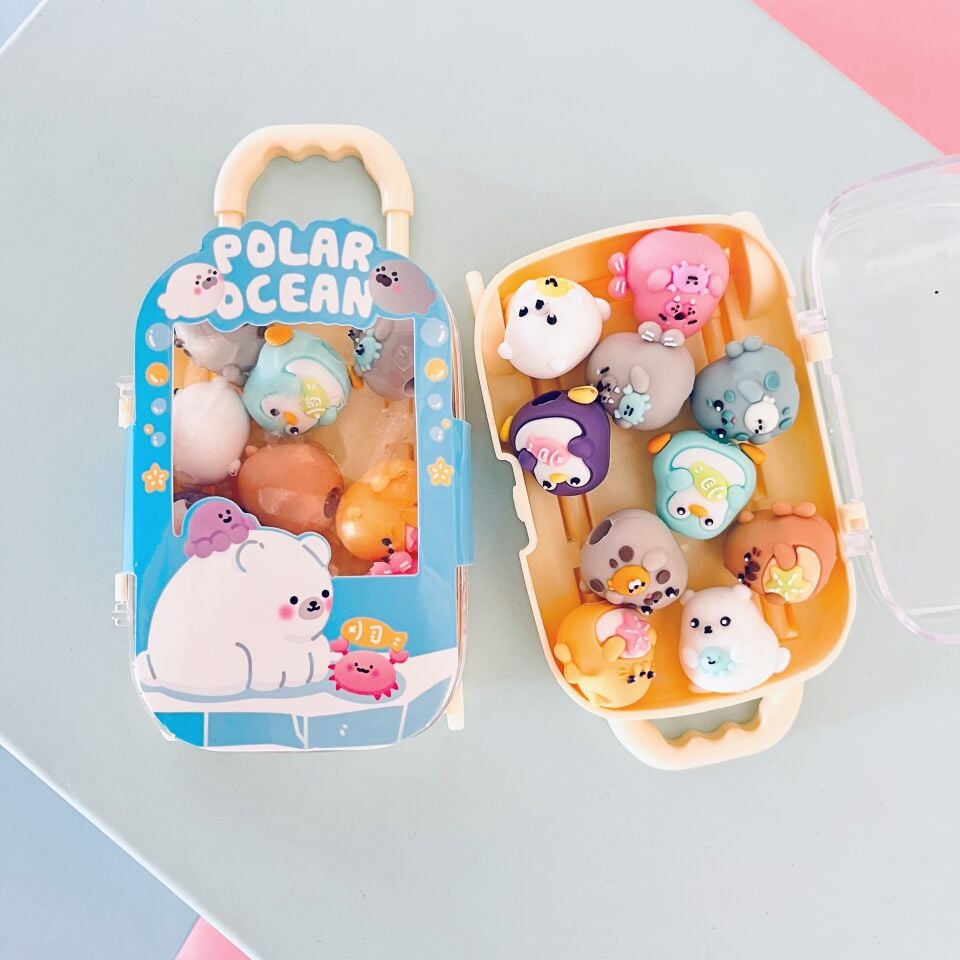 Bubu 3D Silgi Okyanus Bavulu