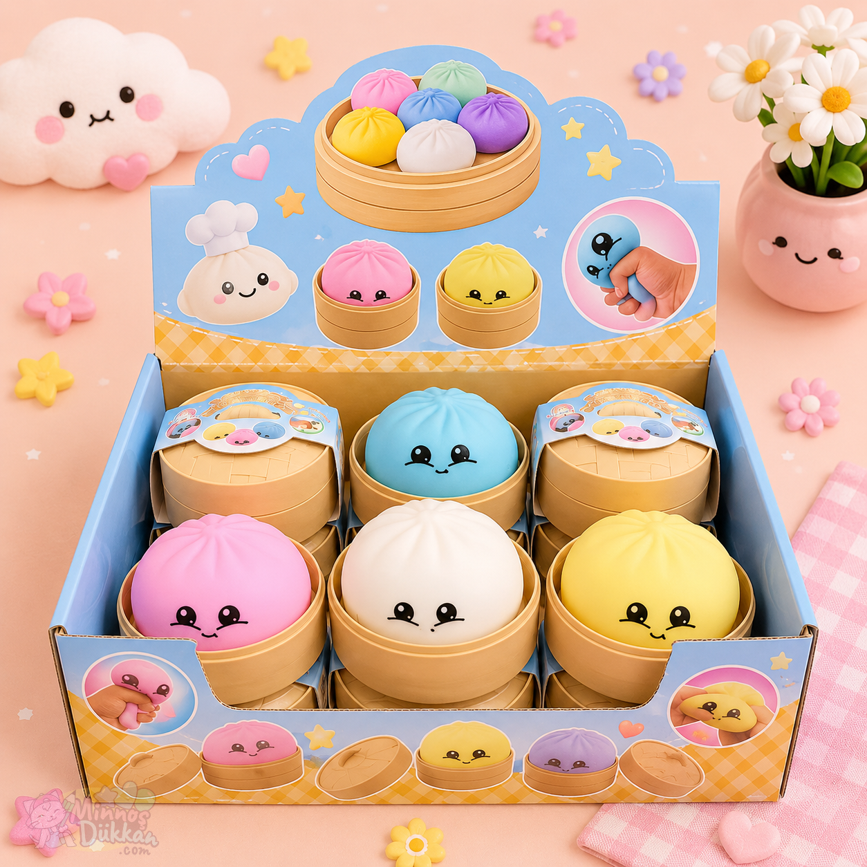Dumpling Squishy Büyük Boy - Mantı Sürpriz Squishy
