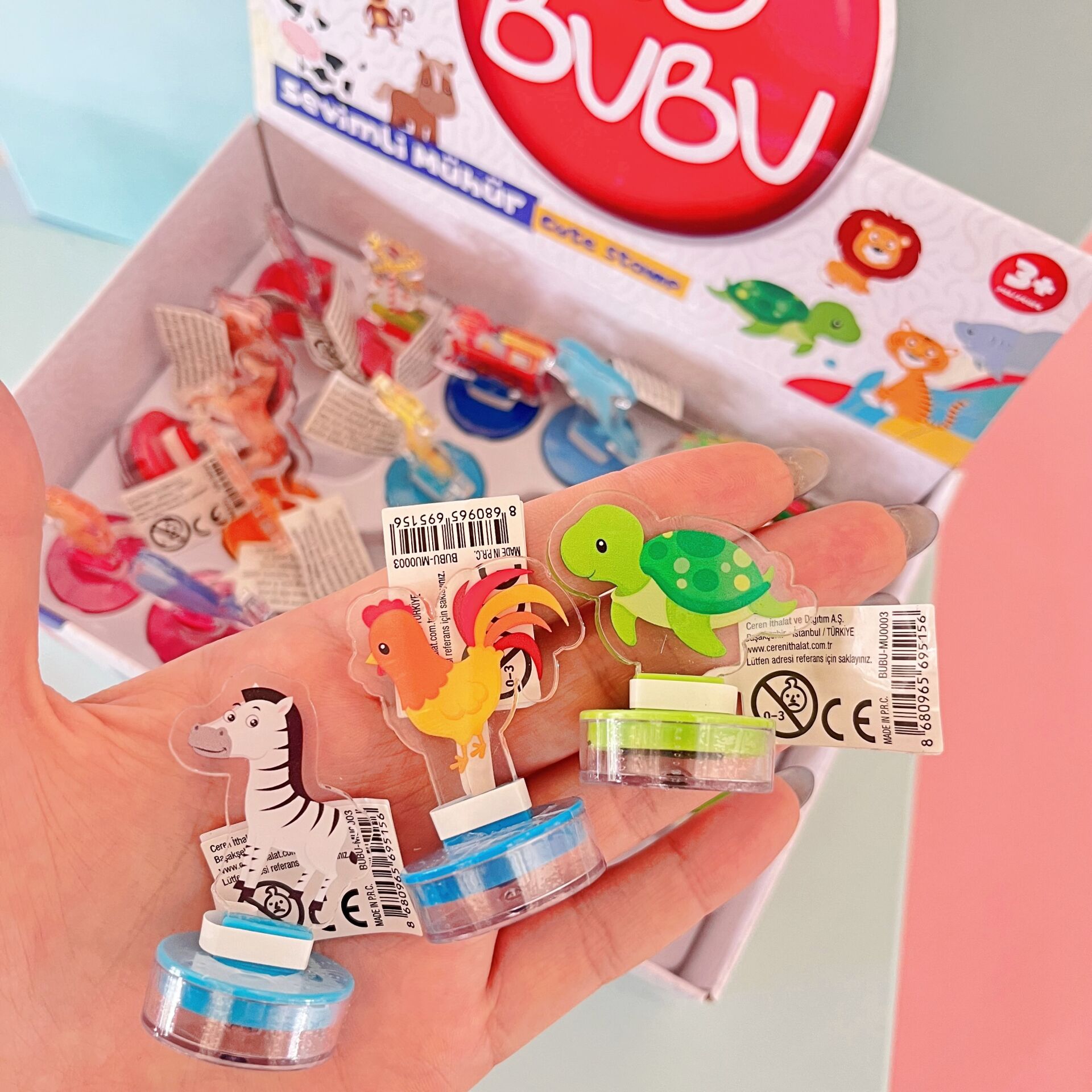 Bubu Akrilik Sevimli Mühür