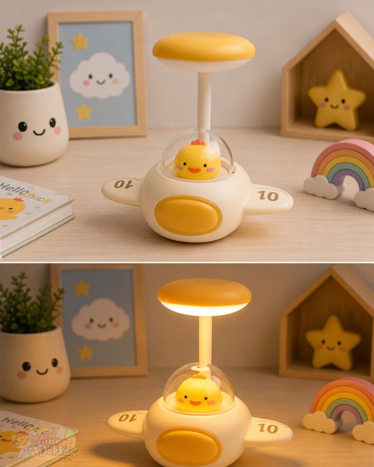 Cute Bear Plane Gece Lambası