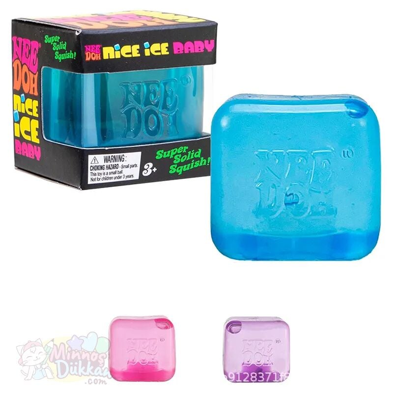 Needoh Nice Cube Squishy - 5.5 cm