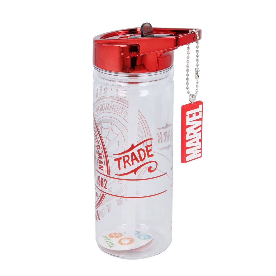Spiderman Kırmızı Premium Tritan Matara 620 ML