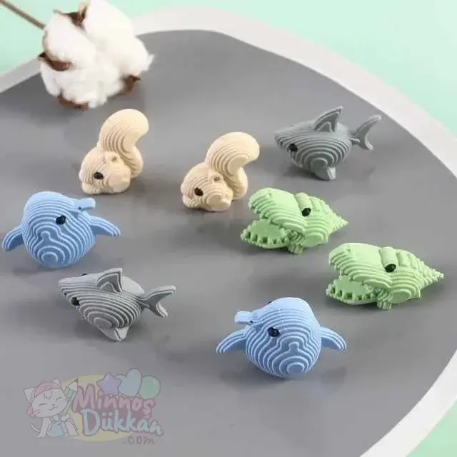 Gıpta 3D Animals Silgi