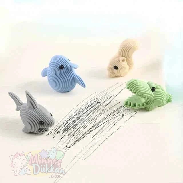 Gıpta 3D Animals Silgi