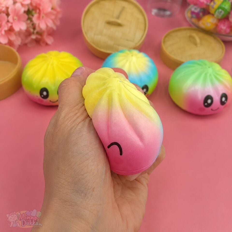 Dumpling Squishy Büyük Boy (Sünger Squishy)