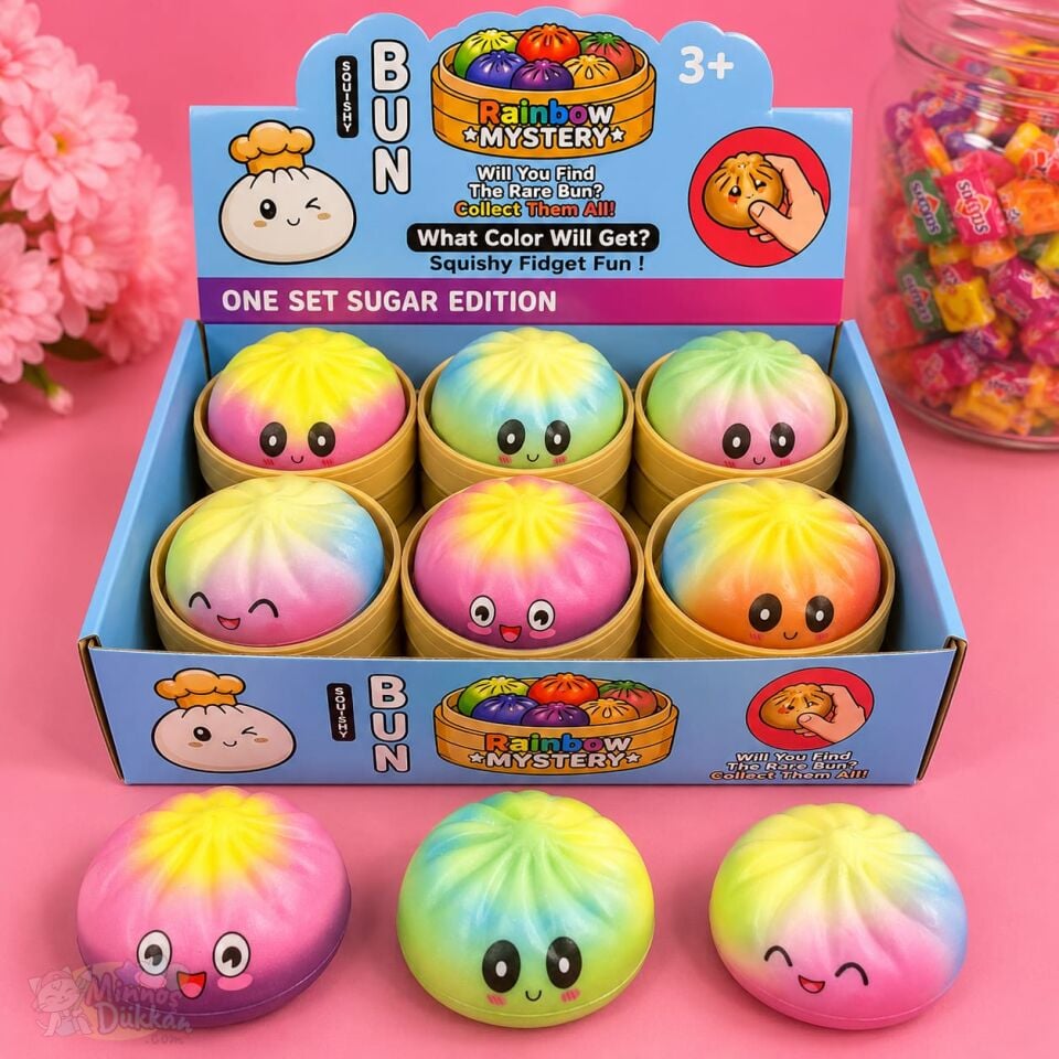 Dumpling Squishy Büyük Boy (Sünger Squishy)