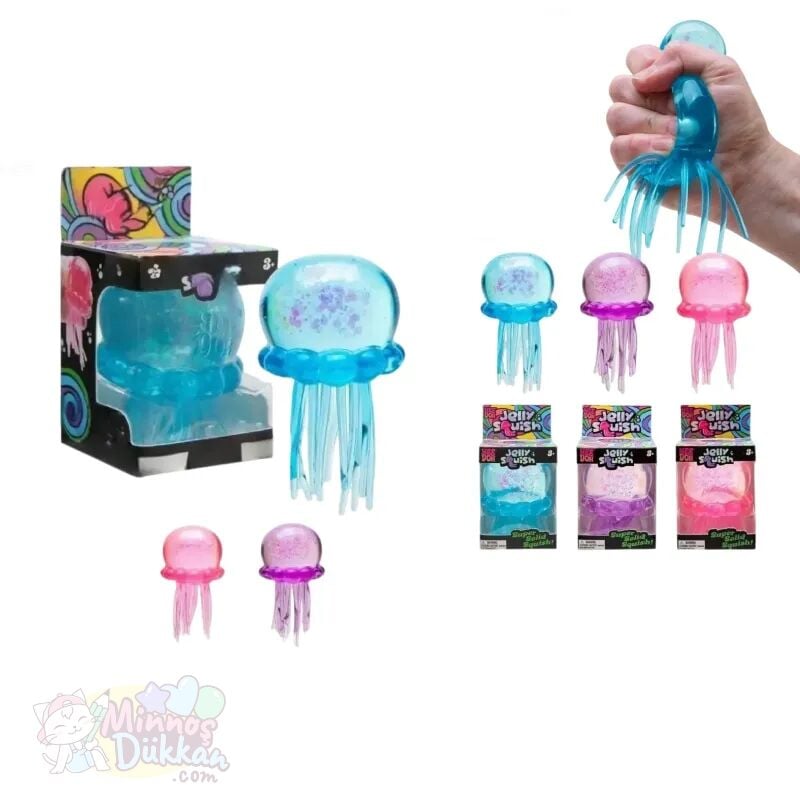 Jelly Squishy Ahtapot Nice Cube  Squishy