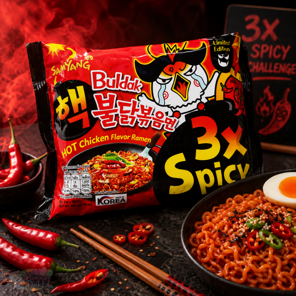 Buldak Spicy Ramen 3X Spicy