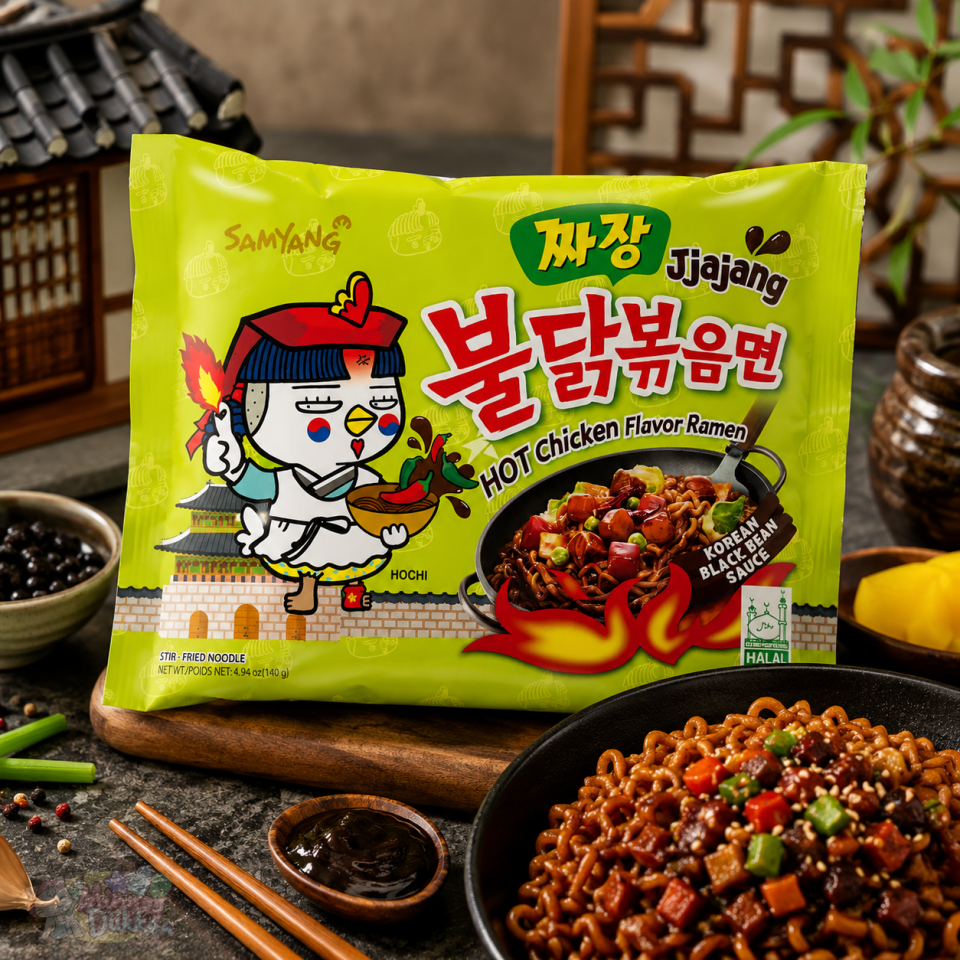 Samyang Hot Chicken Flavor Ramen Buldak Black Bean Sauce