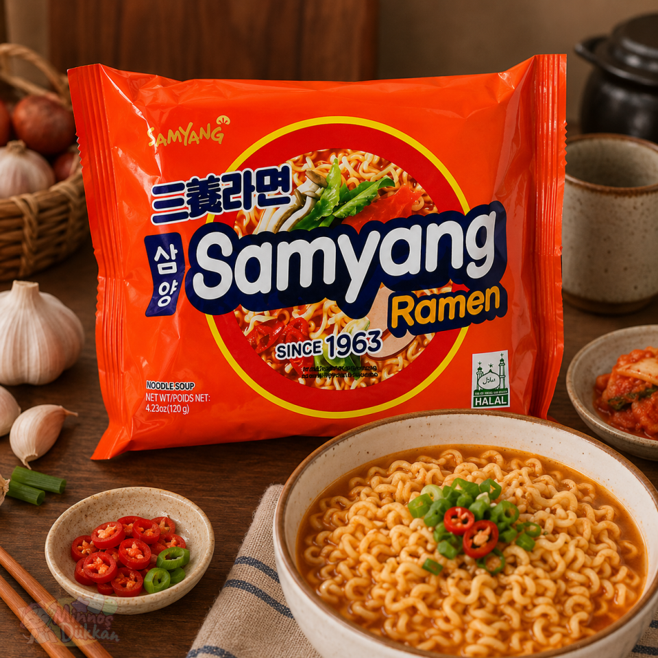 Samyang Vegetable Spicy Ramen Buldak