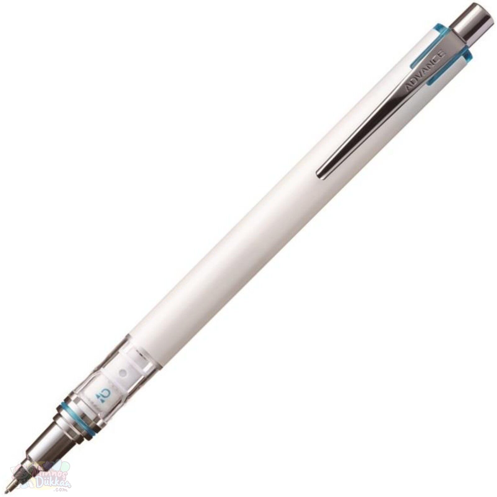 Uniball Kuru Toga Advance 0.7 mm Mekanik Kurşun Kalem Beyaz