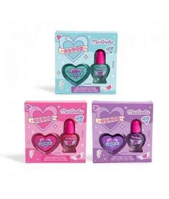 Martinelia Crush Nail Polish & Lip Gloss Duo Pack