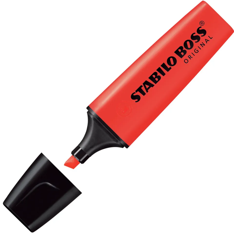 Stabilo Boss Original 70 - 40 Kırmızı
