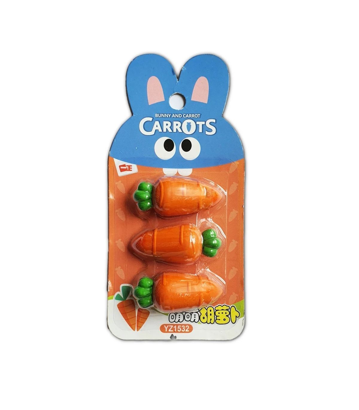 Havuç Silgi Seti 3lü