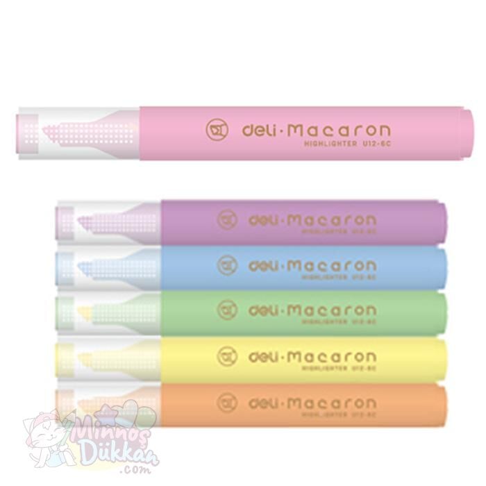 Deli Miyou Fosforlu Kalem 6lı