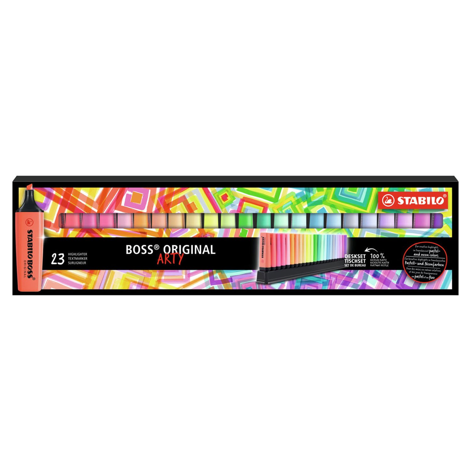 Stabilo Boss Original Arty 23 Renk İşaretleme Kalemi Seti