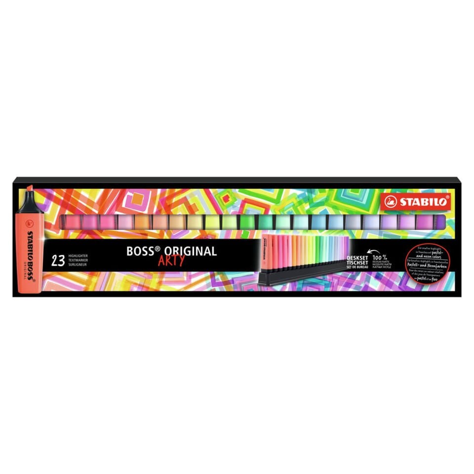 Stabilo Boss Original Arty 23 Renk İşaretleme Kalemi Seti