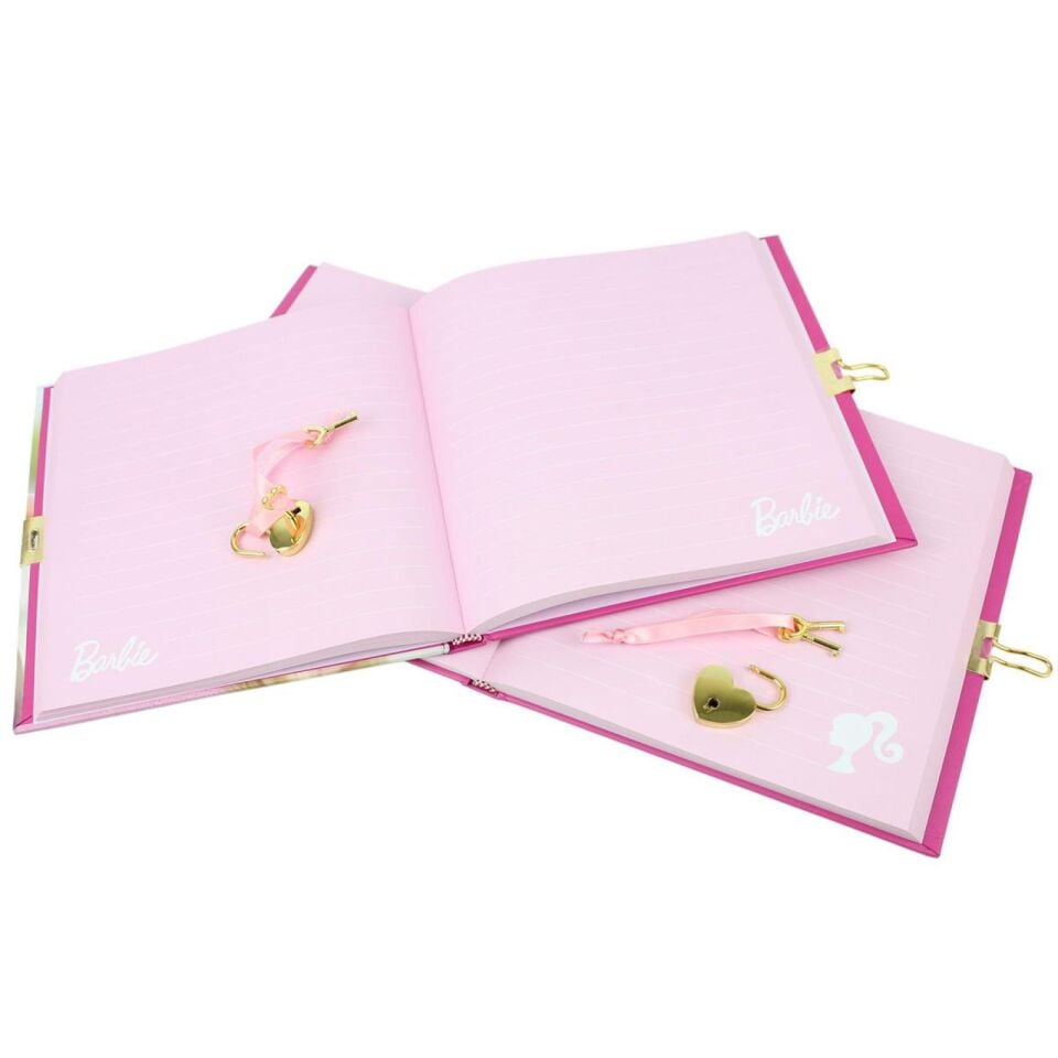 Barbie Kilitli Hatıra Defteri 24x24