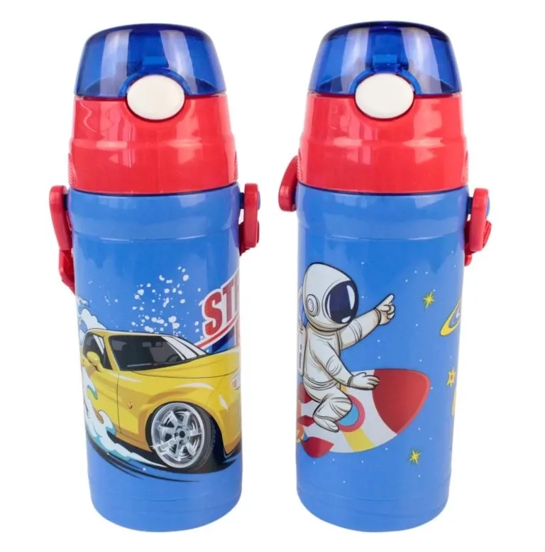 Astronot İpli Plastik Matara