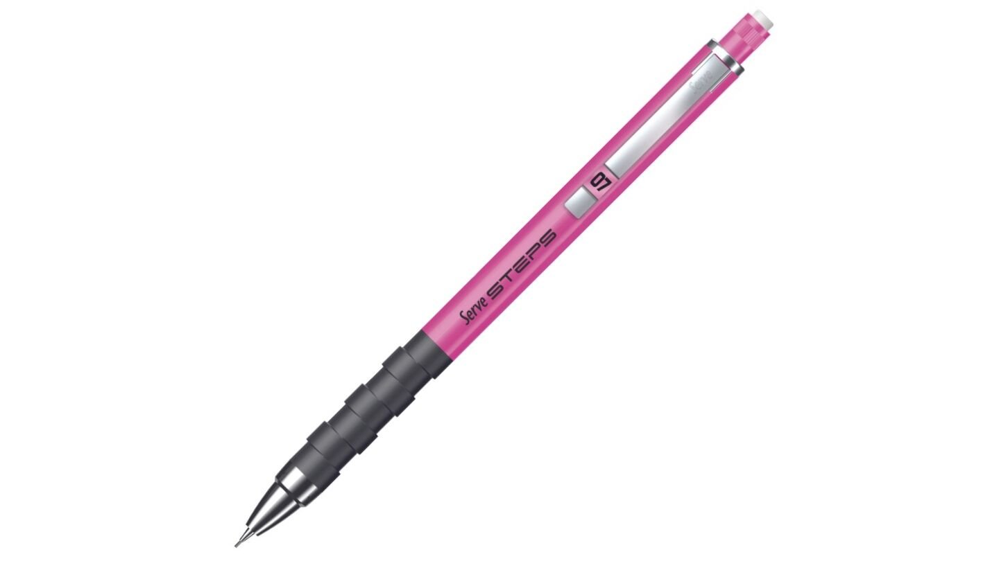 Serve Steps Versatil Kalem 0.7 mm - Neon Pembe