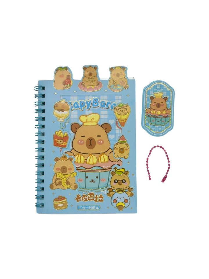 Capybara Seperatörlü Defter