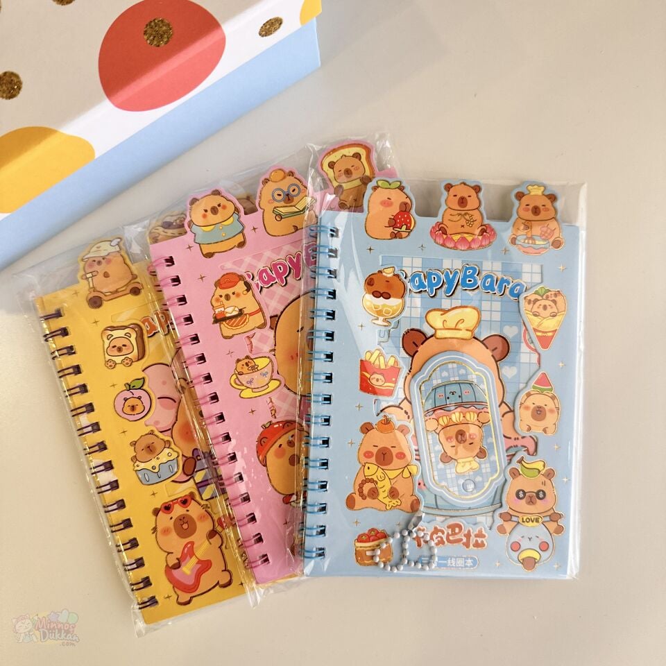 Capybara Seperatörlü Defter