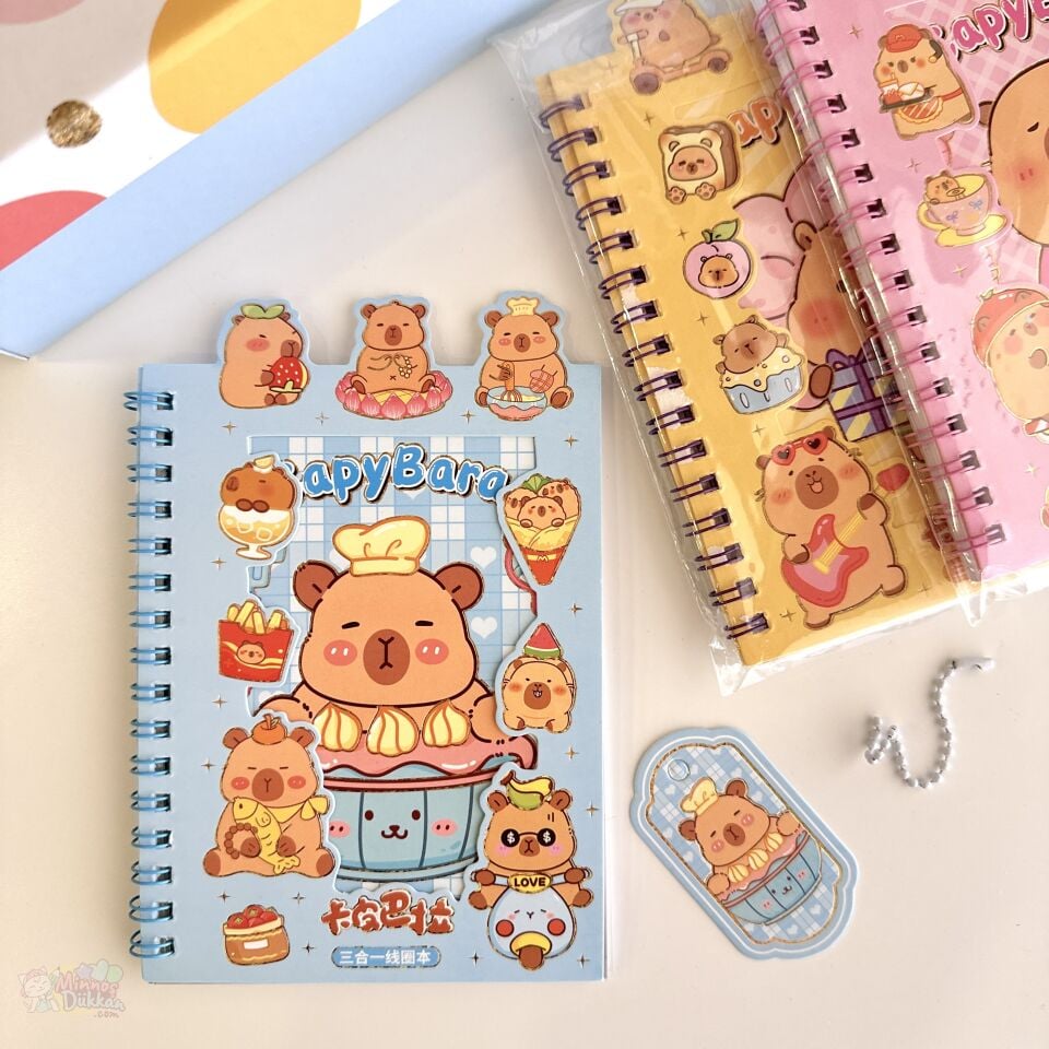 Capybara Seperatörlü Defter