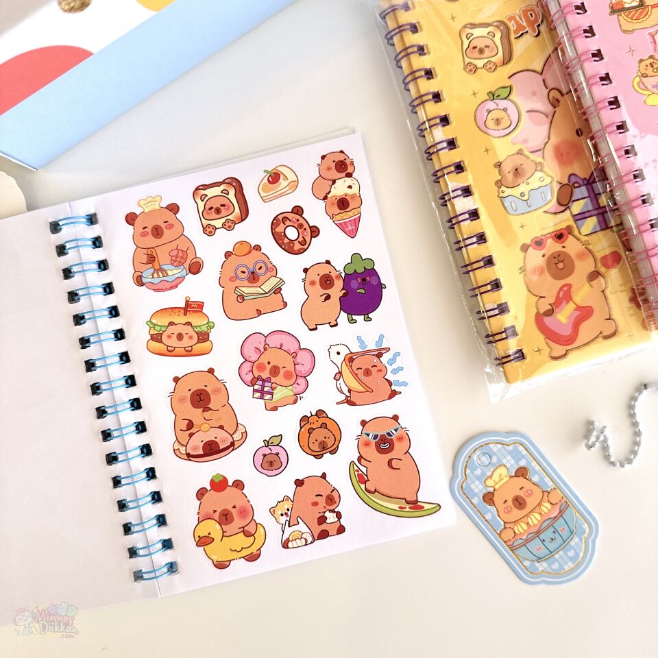 Capybara Seperatörlü Defter