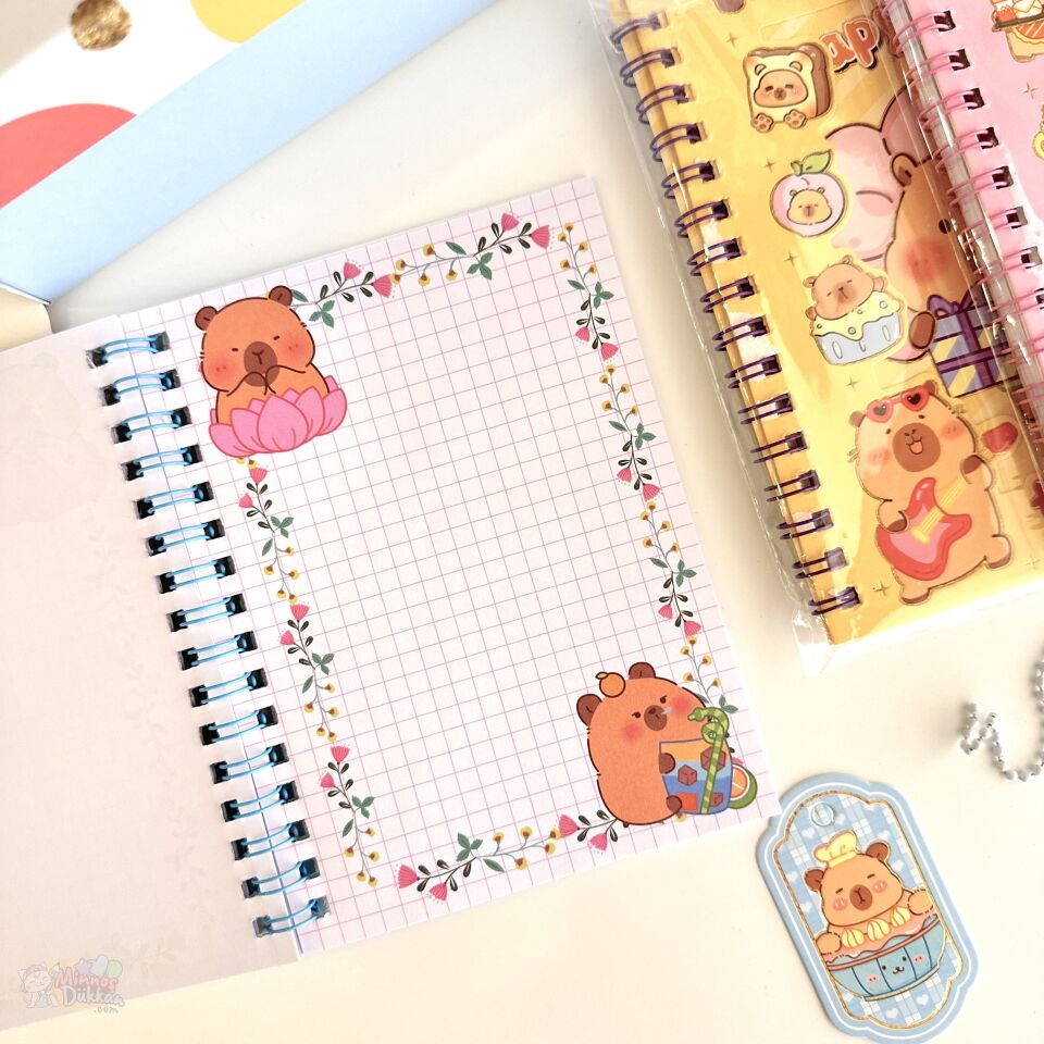 Capybara Seperatörlü Defter