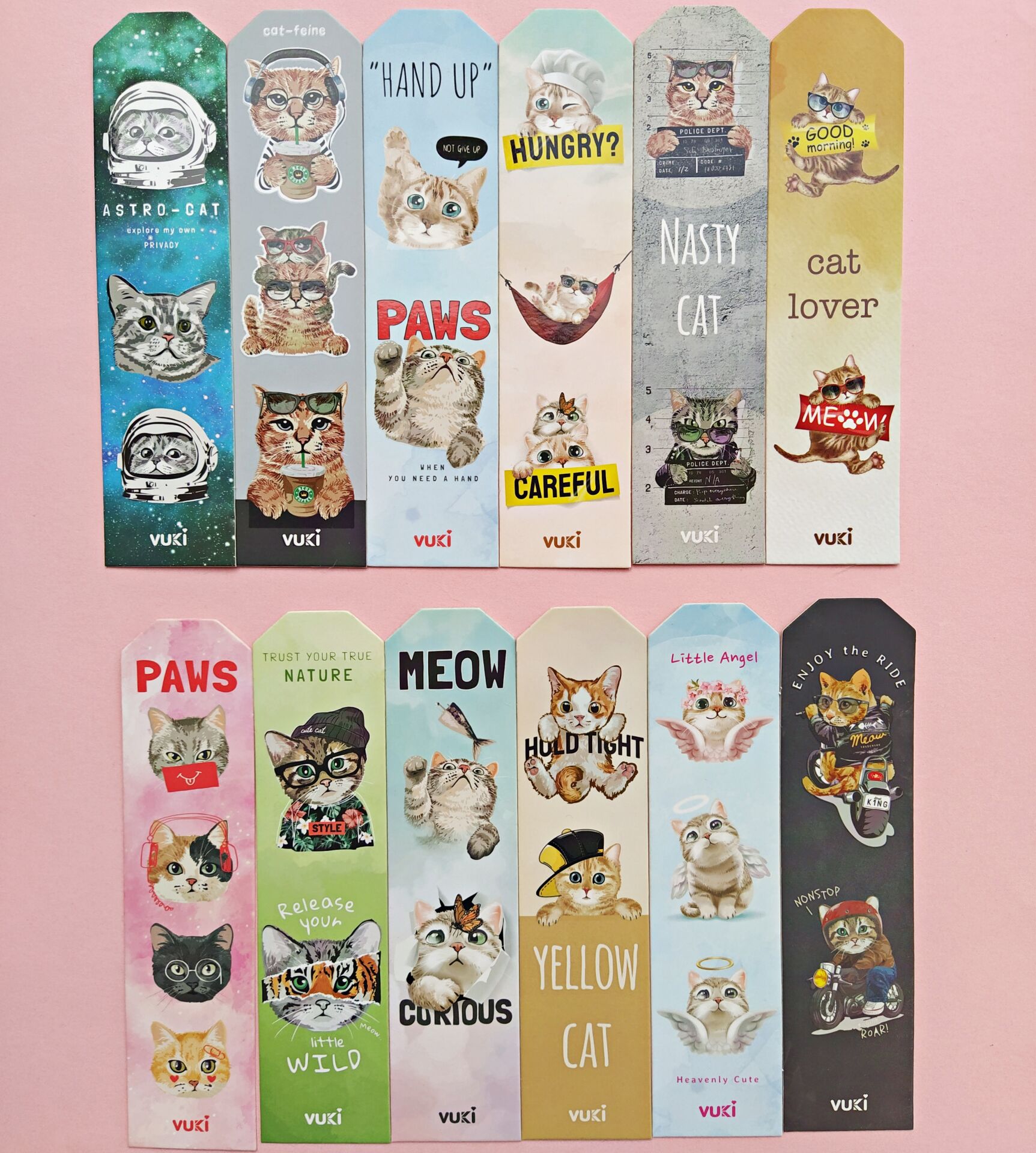 Kedicik Vuki Kitap Ayracı