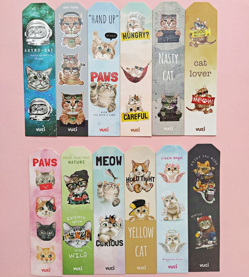 Kedicik Vuki Kitap Ayracı