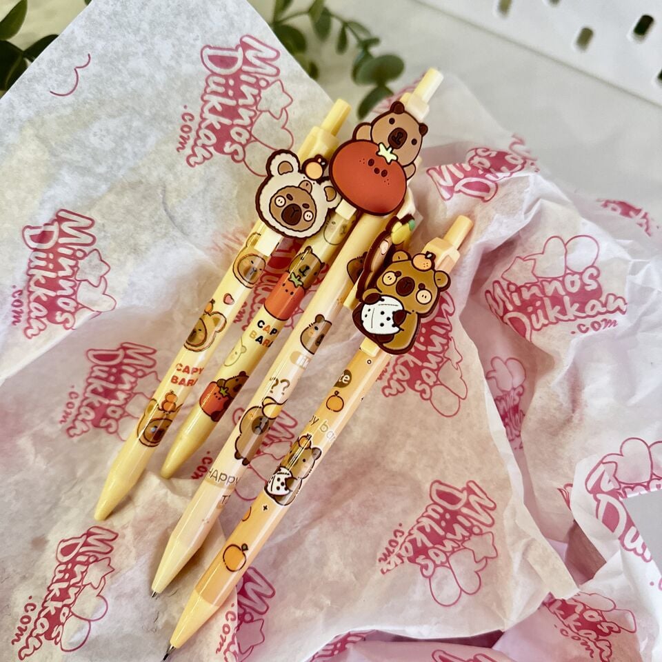 Capybara Pumpkin Versatil Kalem