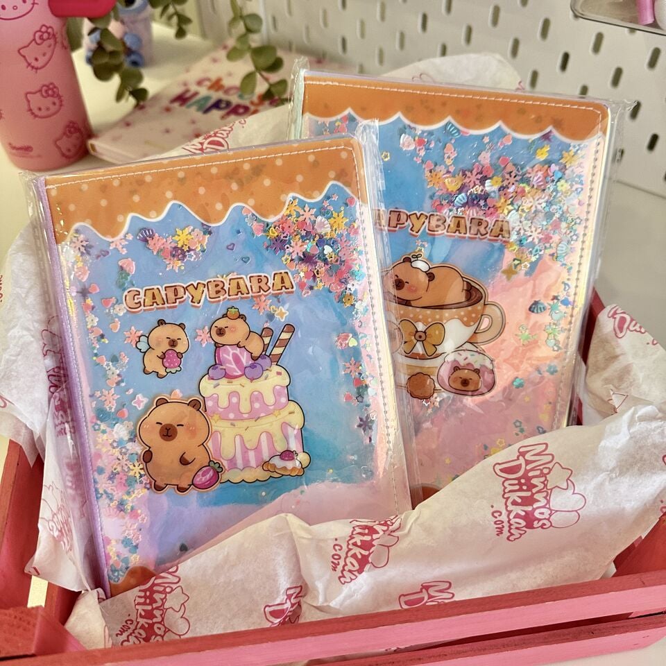 Capybara Pullu Defter