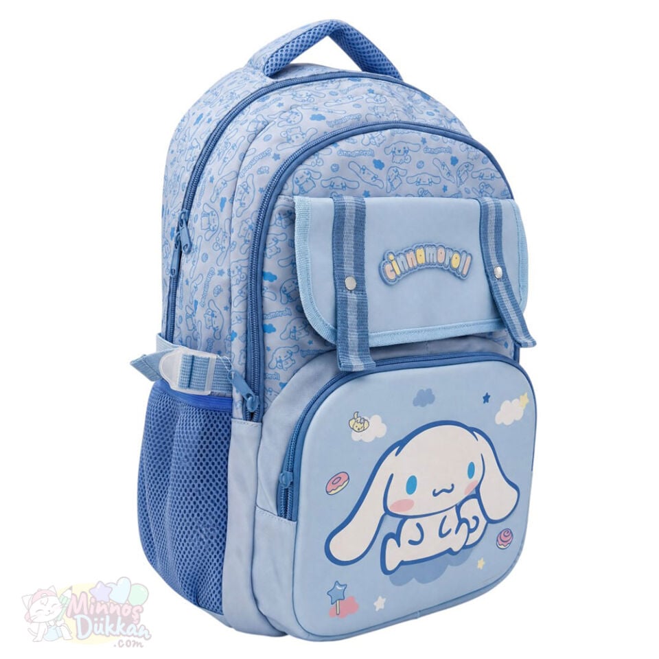 Cinnamoroll Kabartmalı Okul Sırt Çantası - 3643