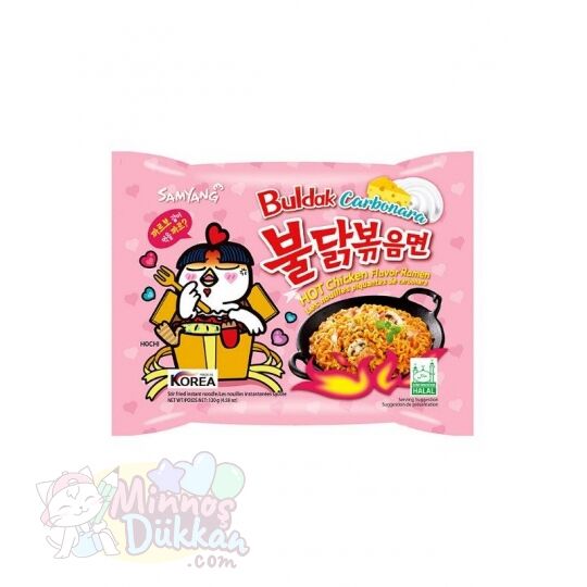 Buldak Carbonara Spicy Ramen