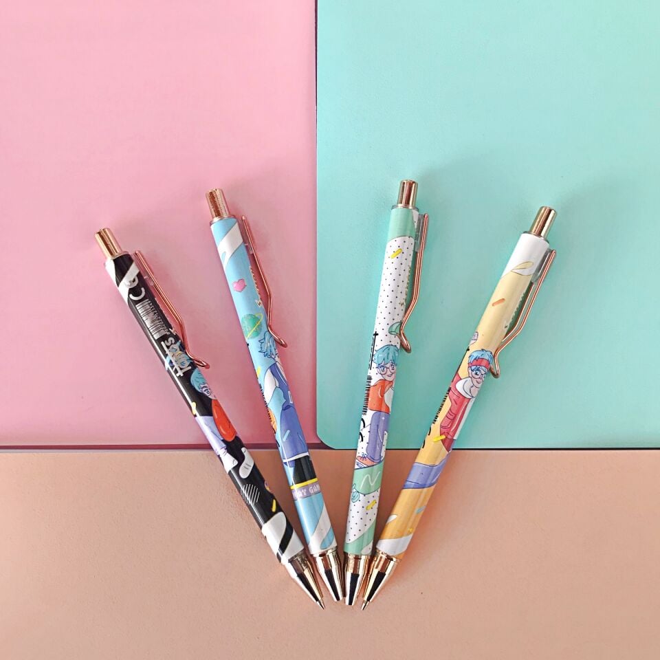 Anime 0.7 Uçlu Versatil Kalem Klipsli