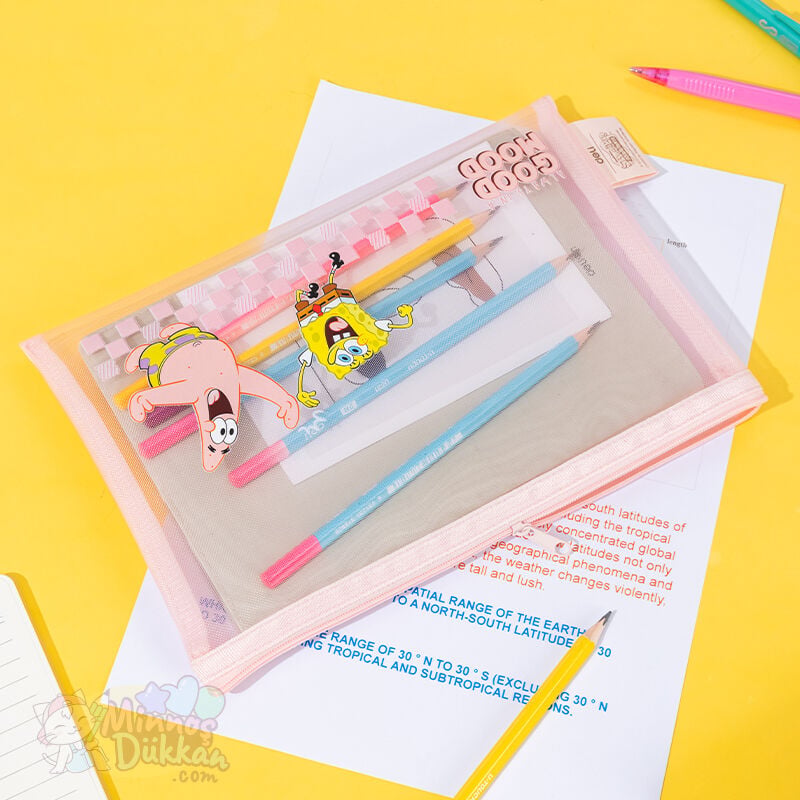 Deli Sünger Bob Zip Bag A5