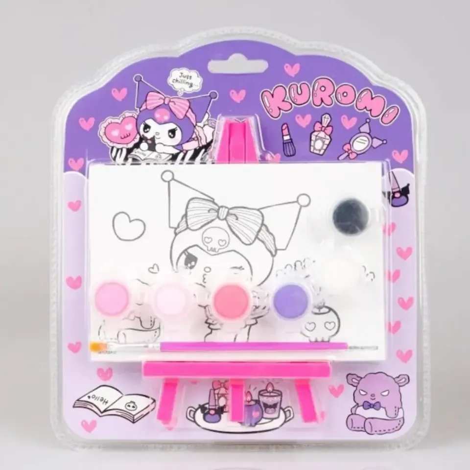 Kuromi Mini Tuval Boyama Seti