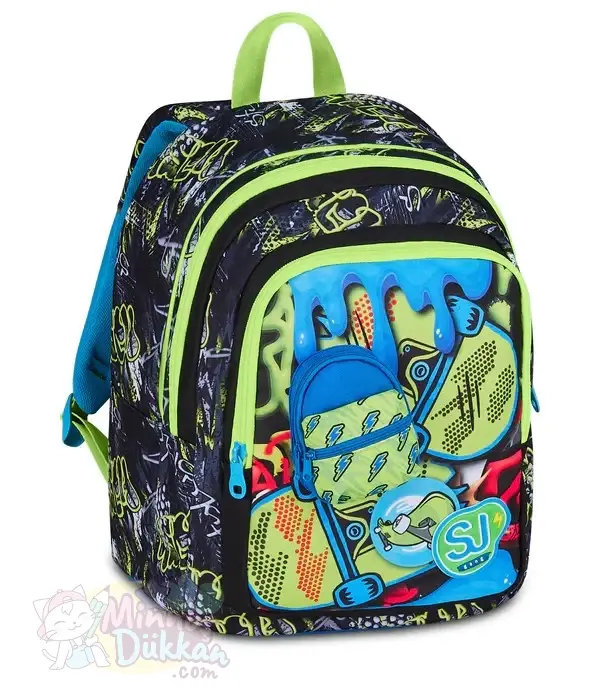 Sj Gang Soft Pouch İlkokul Erkek Sırt Çantası