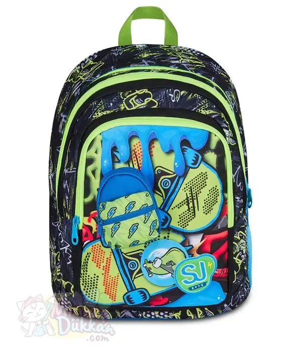 Sj Gang Soft Pouch İlkokul Erkek Sırt Çantası