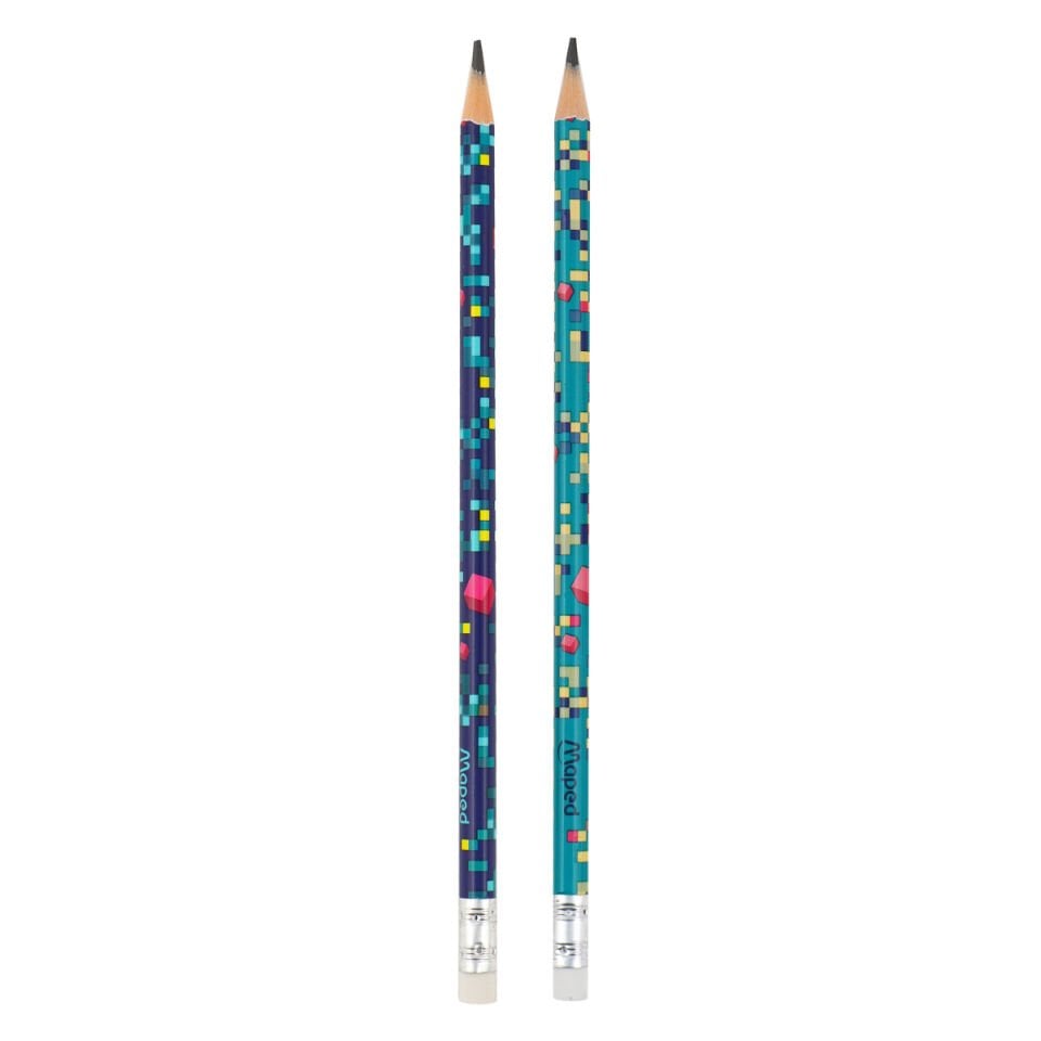 Maped Black Peps Pixel Party Silgili Kurşun Kalem