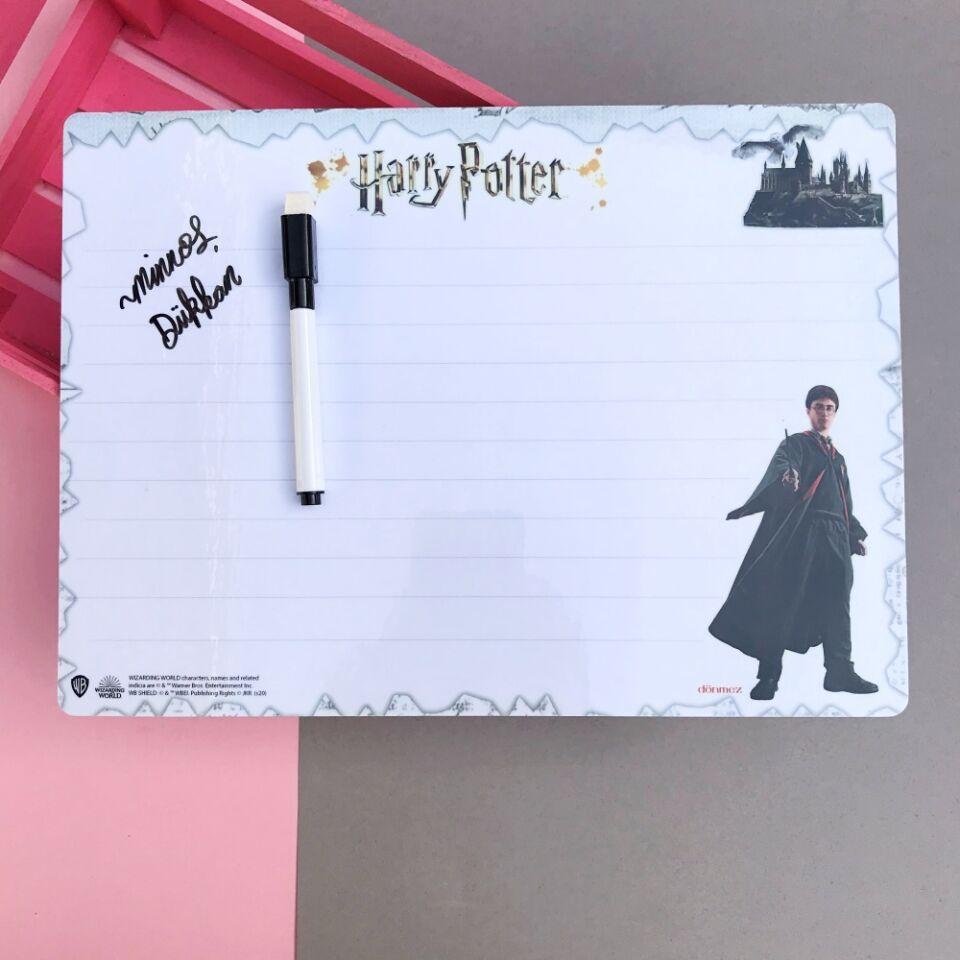 Harry Potter 30x23 Yazı Tahtası Kalem Hediyeli