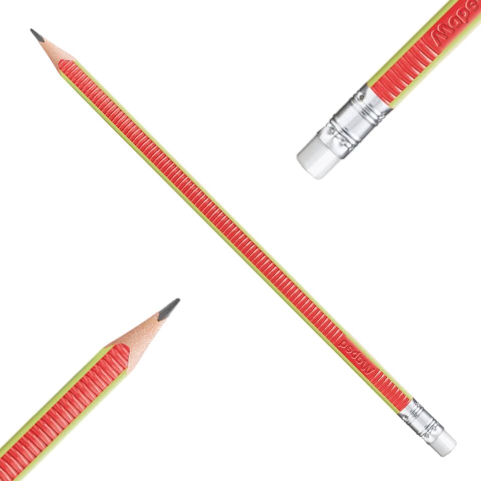 Maped Black Peps Kidy Learn Silgili Kurşun Kalem