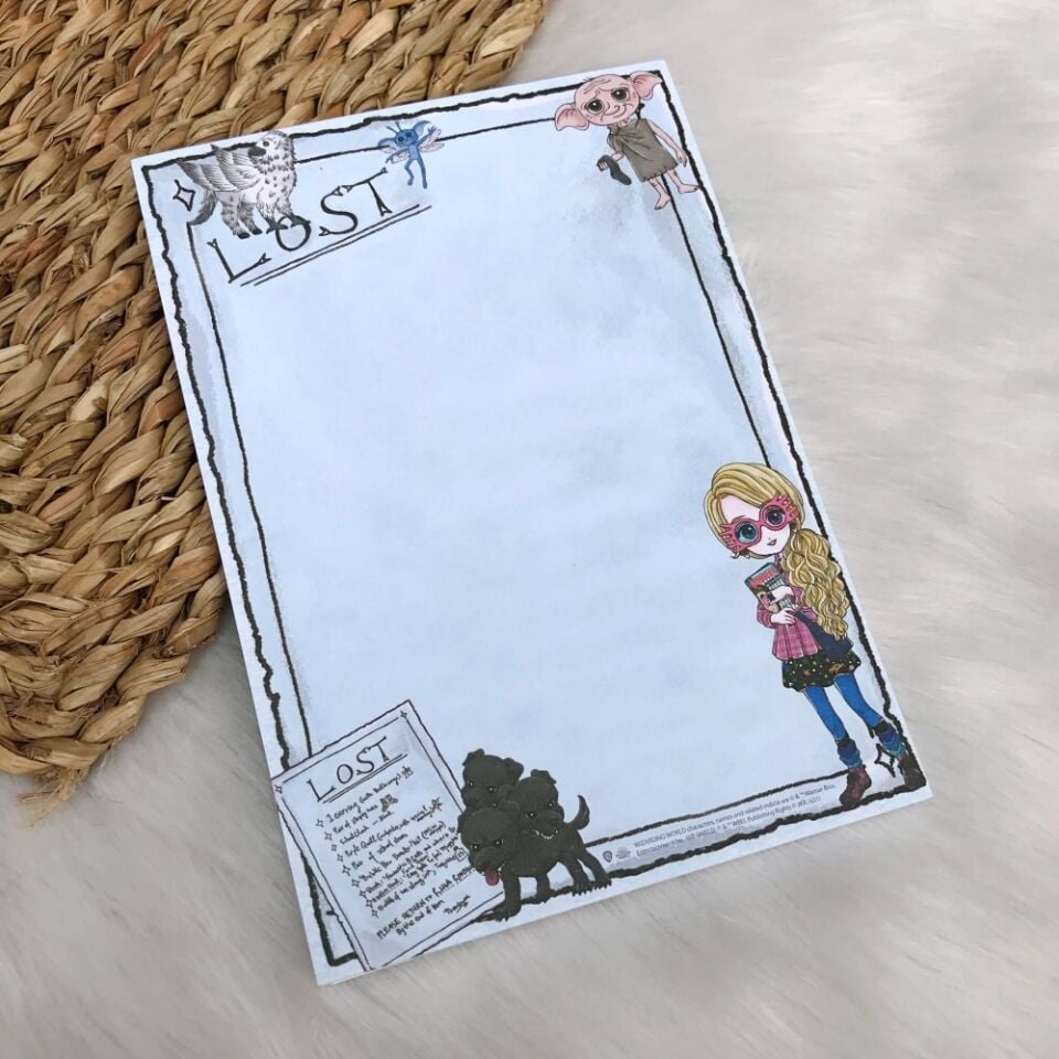 Harry Potter 12x17 Renkli Notluk