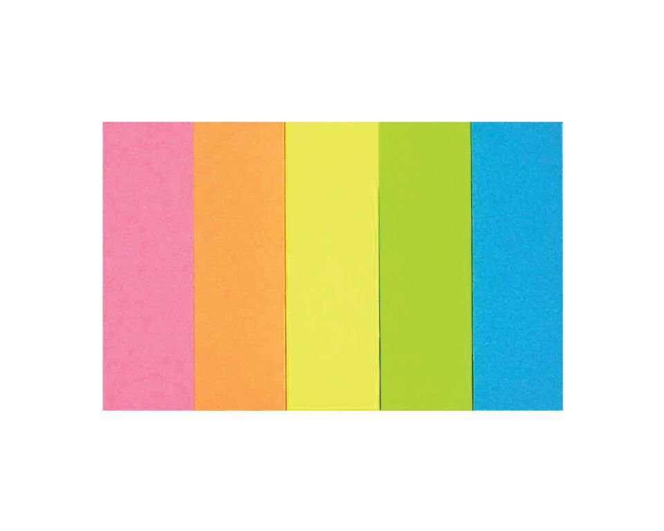 Notyaz 5li Neon Renkli Ayraç