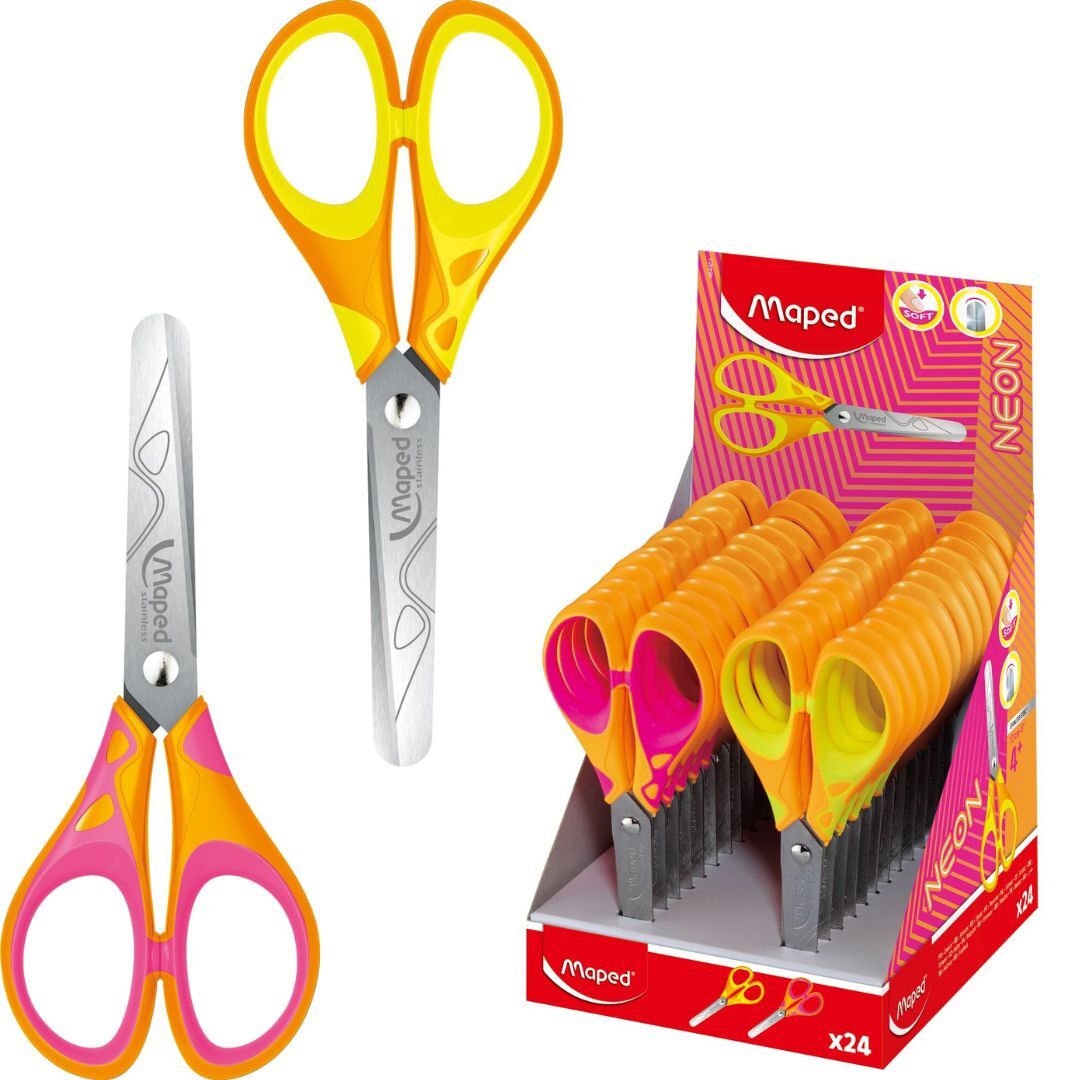 Maped Soft Neon Makas 13 cm
